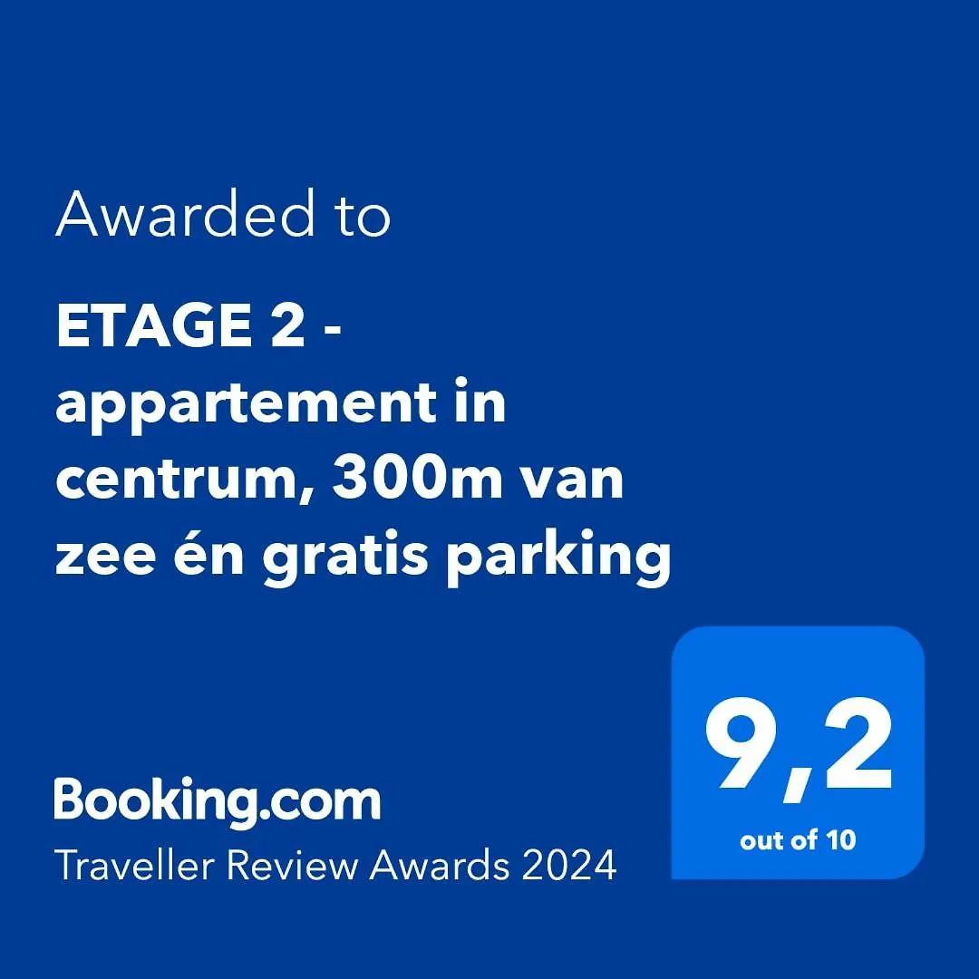 Etage 2 - Appartement In Centrum, 300M Van Zee En Gratis Parking Οστένδη